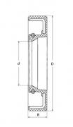 Obrázek: Gufero FPM 75x95x10 VIA